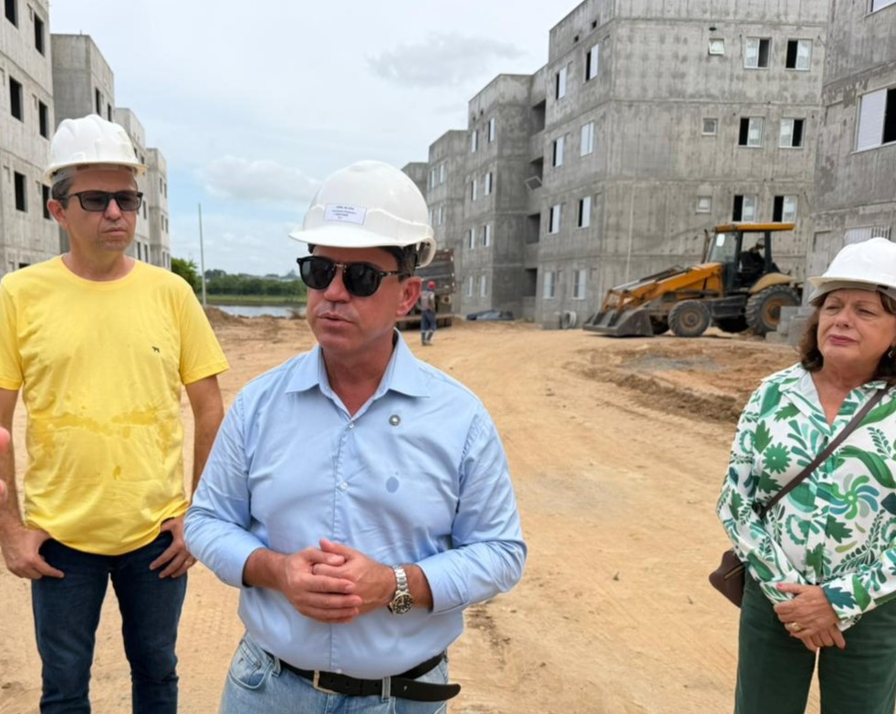 Habitação: prefeito interino destaca evolução das obras dos residenciais em Gramame e Jardim Veneza