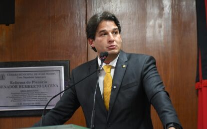 Vereador vê relação entre insegurança e crescimento do crime organizado em JP