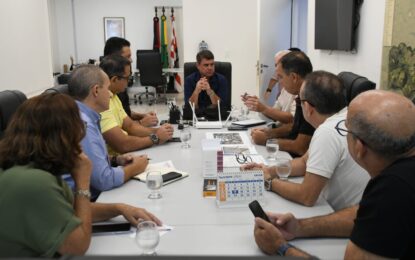 Prefeito em exercício reúne secretários para alinhar construção do novo Mercado Central de João Pessoa