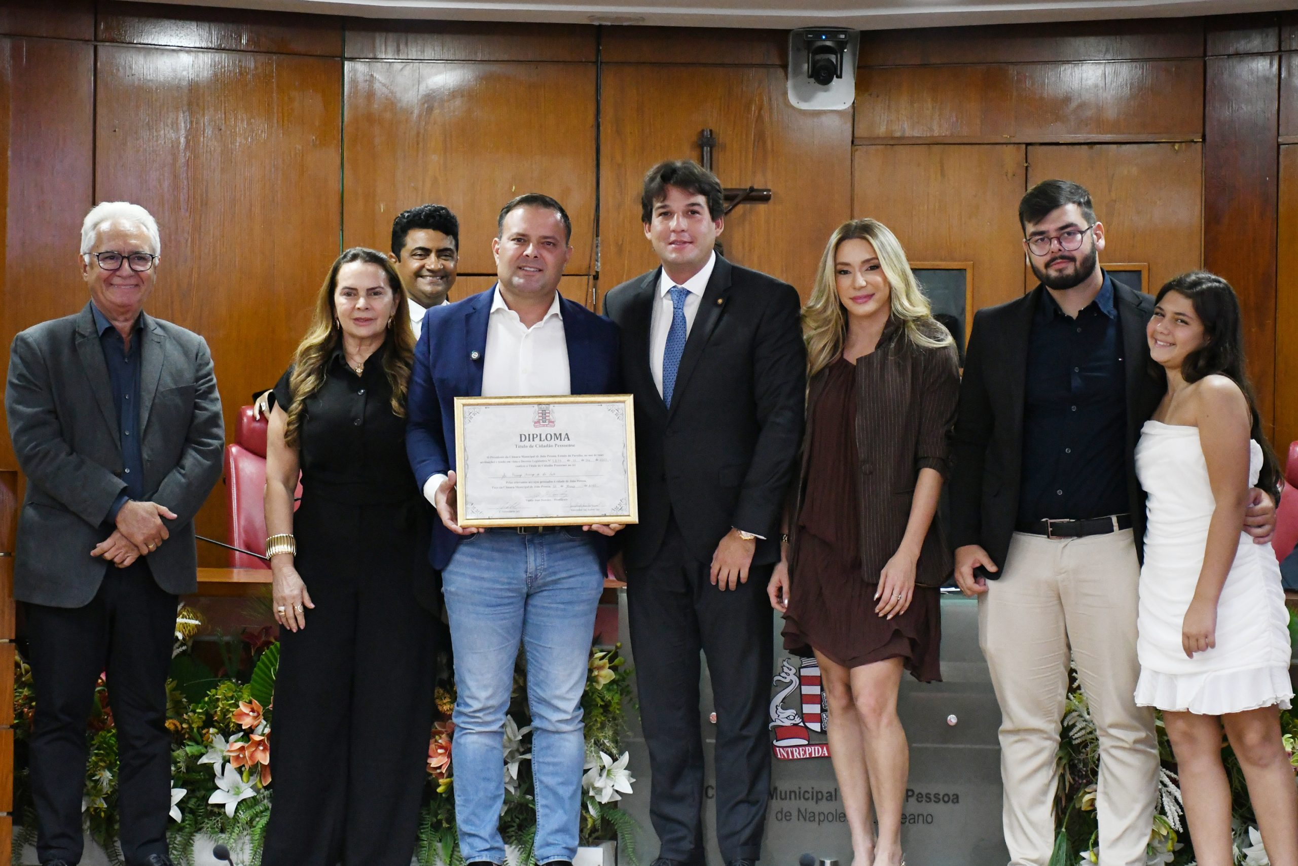 CMJP entrega Título de Cidadão Pessoense ao empresário Thiago Cartaxo