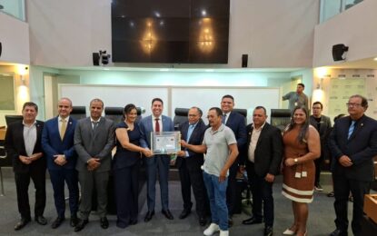 Assembleia concede Cidadania Paraibana ao comunicador Rubens Júnior Assembleia concede Cidadania Paraibana ao comunicador Rubens Júnior