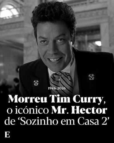 Tim Curry, de ‘Rocky Horror Picture Show’ e ‘Esqueceram de Mim 2’, morre aos 80 anos