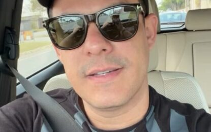 Cantor Fabiano Guimarães tem carro furtado em Cabedelo – VEJA O VÍDEO