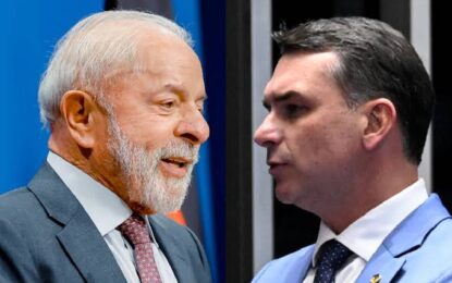 PoderData/Aya: Flávio tem 45% contra 44% de Lula no 2º turno