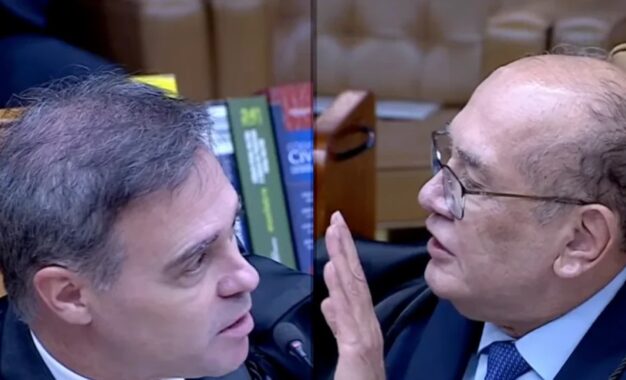 “Pode chorar”: Gilmar Mendes e André Mendonça batem boca durante sessão do STF