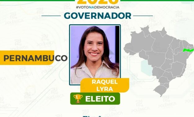 Raquel Lyra é reeleita governadora de Pernambuco