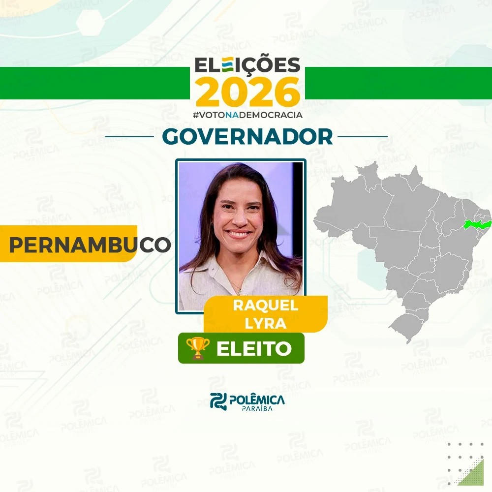 Raquel Lyra é reeleita governadora de Pernambuco